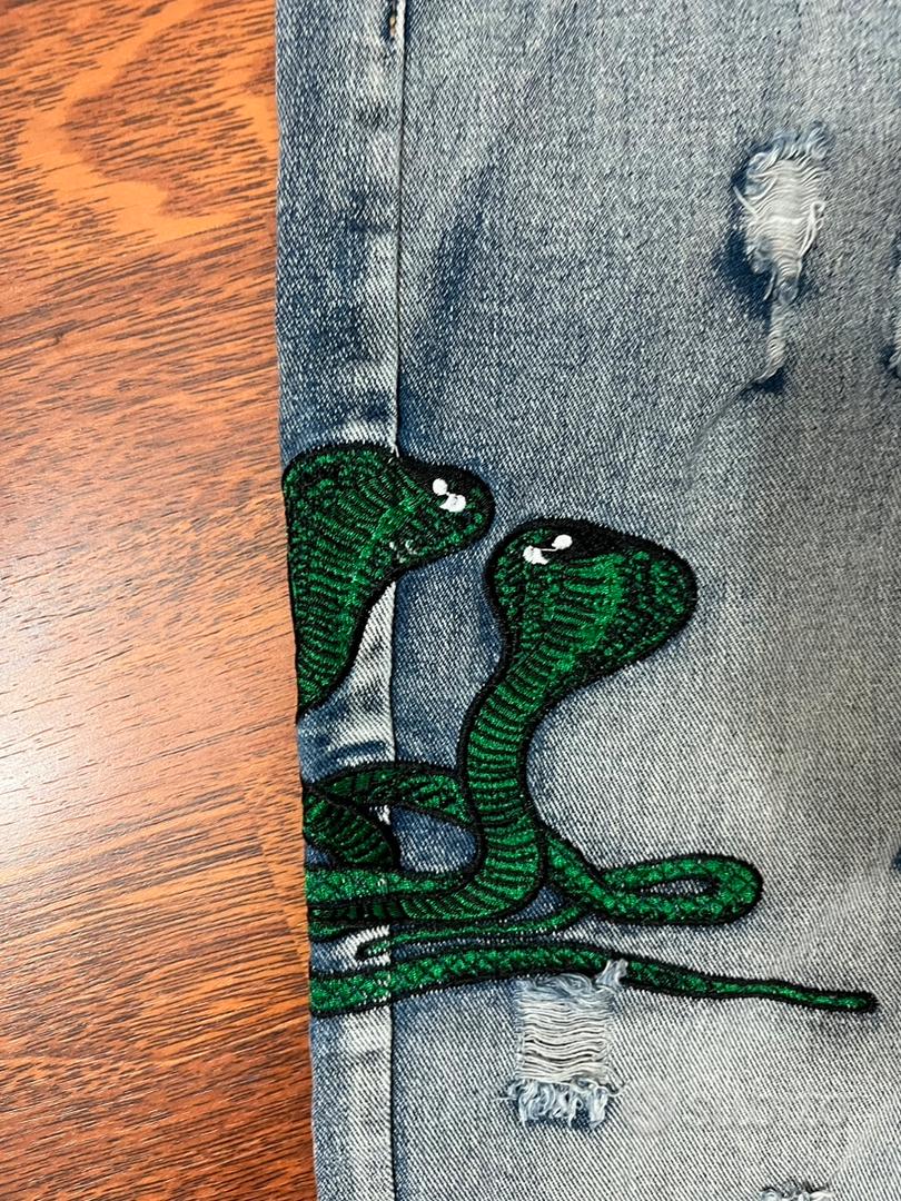 jeans amiri serpente Abbigliamento e Accessori In vendita a Rimini
