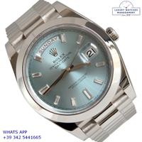 ROLEX  Day-Date 228206 Ice Blue Baguette Full Set