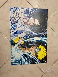 Quadro Naruto e Itachi