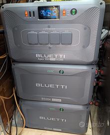 Bluetti Apex 300 + 2x B500K 13kWh anche separati