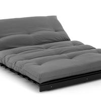 Divano letto tipo futon con materasso