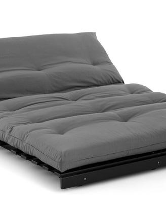 Divano letto tipo futon con materasso
