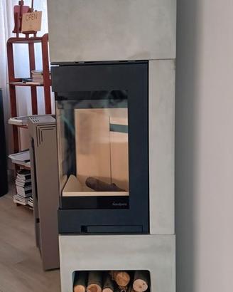 Caminetto nuovo a legna