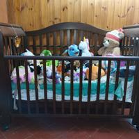 Culla lettino artigianale arte povera trasform 