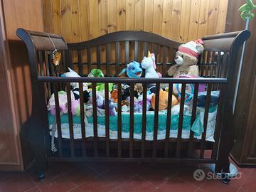 Culla lettino artigianale arte povera trasform 