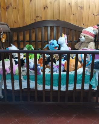 Culla lettino artigianale arte povera trasform 