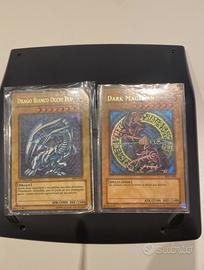 Drago Bianco Occhi Blu 1º Edizione MIK e Mago Nero