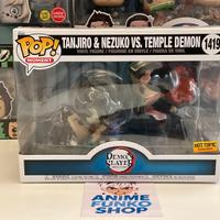 Funko pop Demon slayerTanjiro & Nezuko VS Temple
