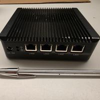 Mini PC Firewall PfSense 4 Porte Fanless