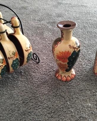 Set in terracotta 