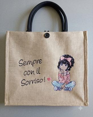Borsa ricamata