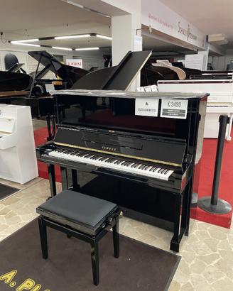 PIANOFORTE VERTICALE YAMAHA U3H NERO