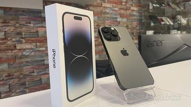 IPHONE 14 PRO 256GB SPACE BLACK GARANZIA 12 MESI