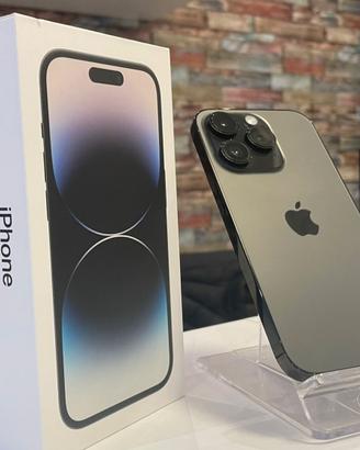 IPHONE 14 PRO 256GB SPACE BLACK GARANZIA 12 MESI