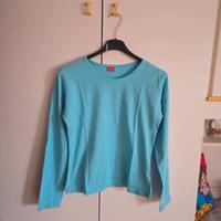 T-shirt donna tg.M turchese