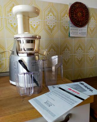 ARIETE Estrattore Succo Centrika Slow Juicer Metal