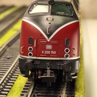 Locomotiva Trix V200 H0 sound