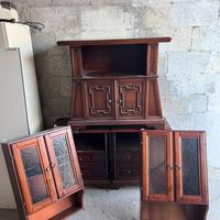 set mobili vintage intagliati
