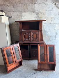 set mobili vintage intagliati