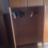 Armadio quattro stagioni in noce