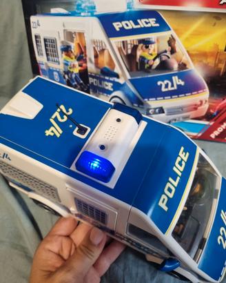 Playmobil camionetta polizia con luci e suoni