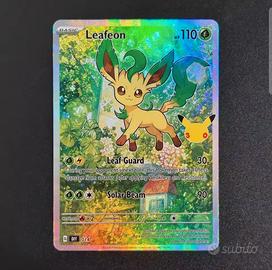 Leafeon Pokemon Card Holo Custom