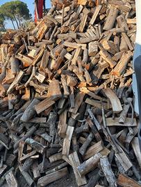 Legna da ardere di quercia e cerro