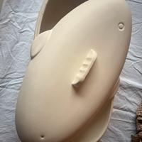 Terracotta naturale, diable a poisson.