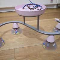 Lampadario rosa minnie