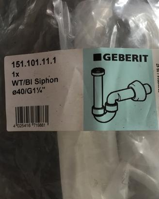 Sifone Geberit lavabo e bidet