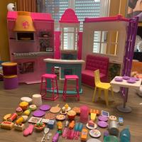 Ristorante di Barbie con accessori super!
