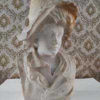 Busto in Marmo Scultura d'Epoca 