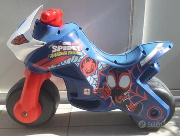 Moto primi passi Spiderman