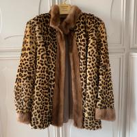 Pelliccia vintage di leopardo