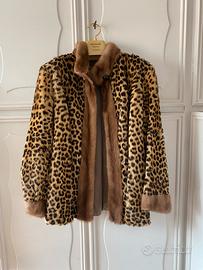 Pelliccia vintage di leopardo