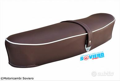 Sella Marrone Scuro lunga Vespa 50 Special R L 125