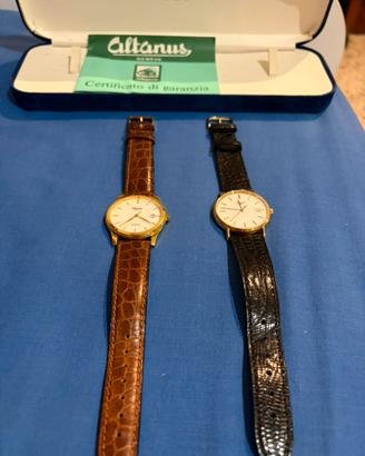 Orologi placcati in oro