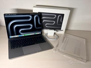 MacBook Pro 14” M3  - 8GB RAM / 512GB SSD