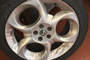 4 cerchi originali Alfa Romeo per 156, 147,GT ecc.