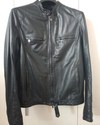 giacca corta da donna in pelle guanto