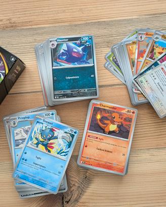 Pokémon Carte Collezionabili mini lotto 150 carte