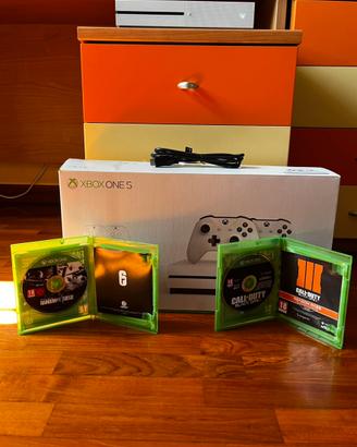 Xbox one s 1TB usata+ due giochi