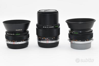 Obiettivi Olympus Zuiko manuali