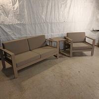 Set Divano Poltrona Tavolino da esterno