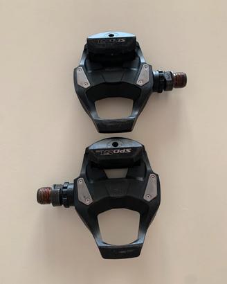 Pedali Shimano SPD SL + tacchette gialle