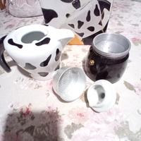 caffetteria in porcellana e alluminio 