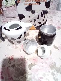 caffetteria in porcellana e alluminio 