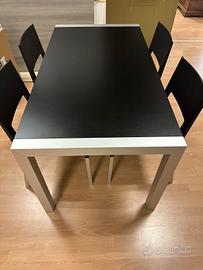 Tavolo KRISTALIA nero