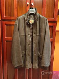 giaccone uomo tg 56  in pelle 