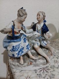 porcellana statuetta 